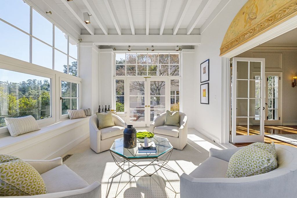 The Hillsborough Home is a rare circa 1909 estate maintains all of its architectural significance at one of Lower North Hillsborough’s most prestigious addresses now available for sale. This home located at 2305 Forest View Ave, Hillsborough, California