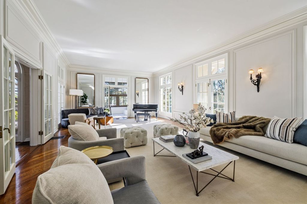 The Hillsborough Home is a rare circa 1909 estate maintains all of its architectural significance at one of Lower North Hillsborough’s most prestigious addresses now available for sale. This home located at 2305 Forest View Ave, Hillsborough, California