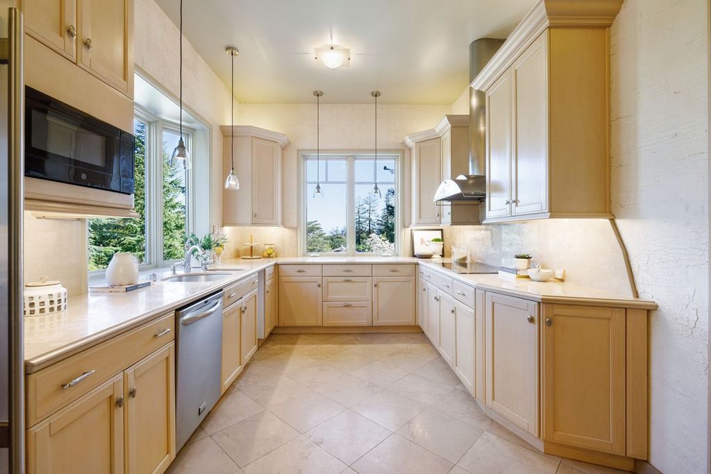 The Hillsborough Home is a rare circa 1909 estate maintains all of its architectural significance at one of Lower North Hillsborough’s most prestigious addresses now available for sale. This home located at 2305 Forest View Ave, Hillsborough, California