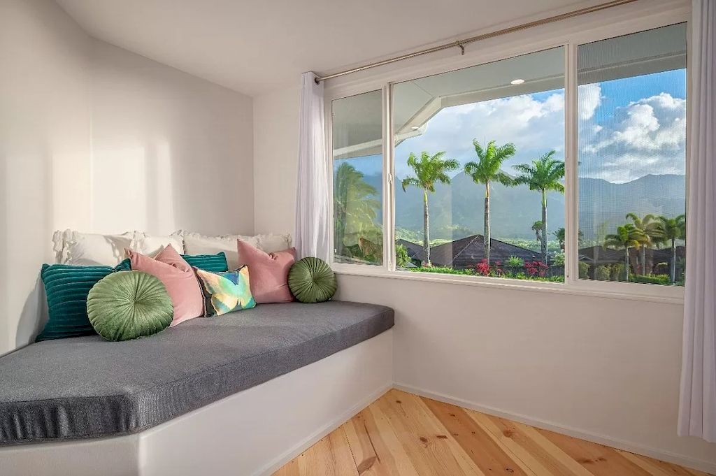 The Home in Hawaii is a luxurious home where you can share your abundance with family, friends and vacationing guests now available for sale. This home located at 5146 Hanalei Plantation Rd, Princeville, Hawaii; offering 04 bedrooms and 04 bathrooms with 3,157 square feet of living spaces. 