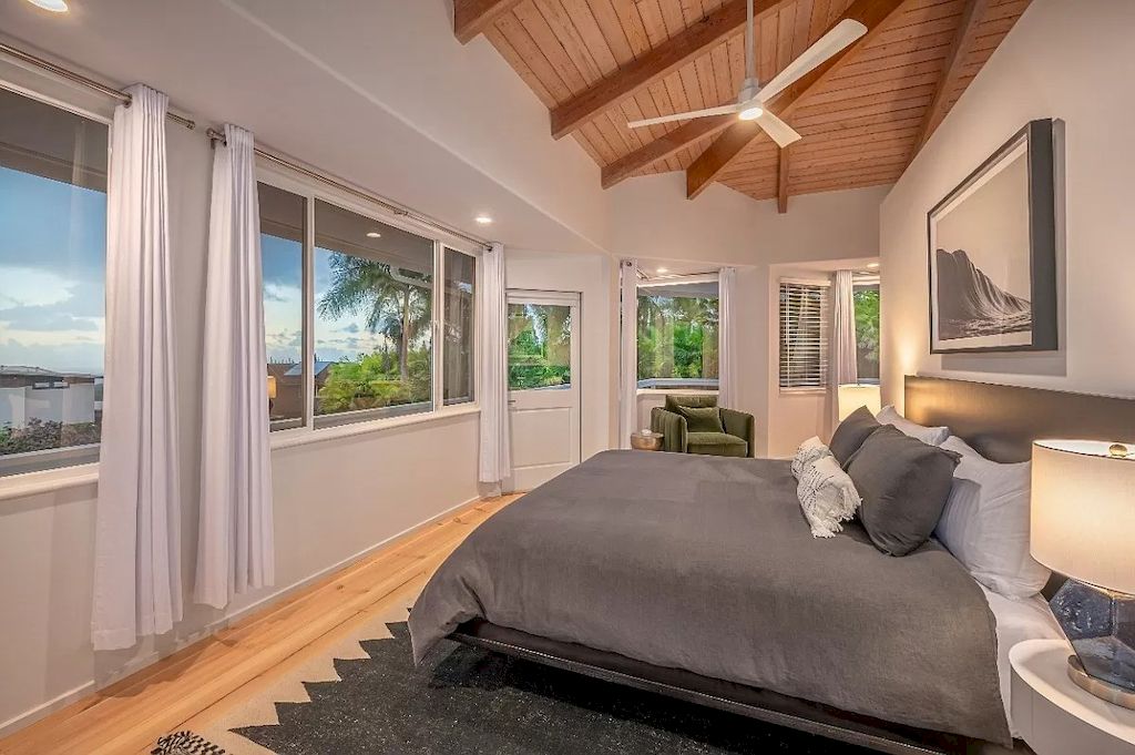 The Home in Hawaii is a luxurious home where you can share your abundance with family, friends and vacationing guests now available for sale. This home located at 5146 Hanalei Plantation Rd, Princeville, Hawaii; offering 04 bedrooms and 04 bathrooms with 3,157 square feet of living spaces. 