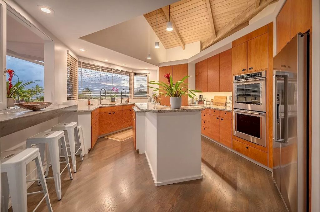 The Home in Hawaii is a luxurious home where you can share your abundance with family, friends and vacationing guests now available for sale. This home located at 5146 Hanalei Plantation Rd, Princeville, Hawaii; offering 04 bedrooms and 04 bathrooms with 3,157 square feet of living spaces. 