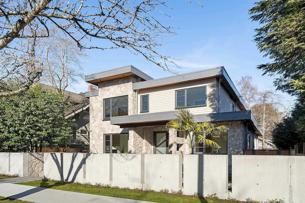 The Home in West Point Grey is a luxurious, sophisticated custom built home on a quiet street, now available for sale. This home located at 4255 W 12th Ave, Vancouver, BC V6R 2P8, Canada