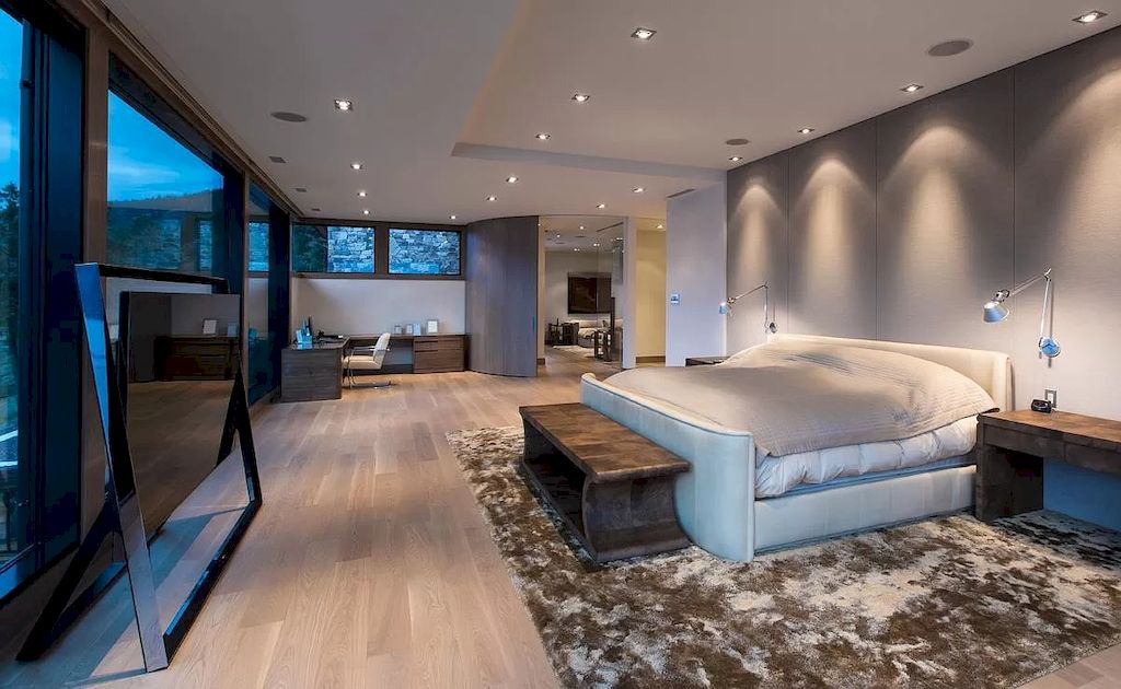 The Home in Kelowna is truly beyond compare complimented by a home gym, his and hers closets & ensuite, inviting relaxation room, now available for sale