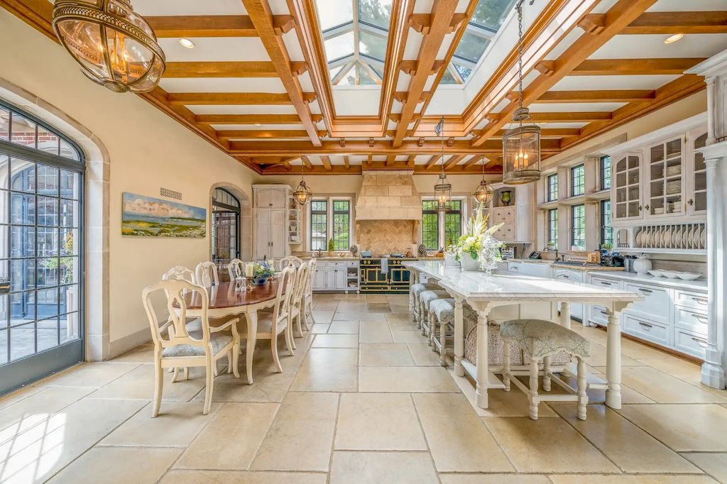The Home in Connecticut is a luxurious home designed by New York architect William B. Tubby now available for sale. This home located at 544 Oenoke Rdg, New Canaan, Connecticut; offering 12 bedrooms and 16 bathrooms with 25,000 square feet of living spaces.