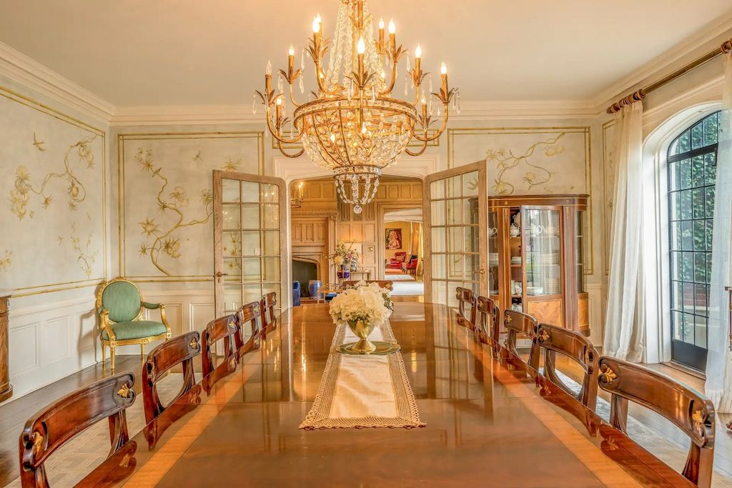 The Home in Connecticut is a luxurious home designed by New York architect William B. Tubby now available for sale. This home located at 544 Oenoke Rdg, New Canaan, Connecticut; offering 12 bedrooms and 16 bathrooms with 25,000 square feet of living spaces.
