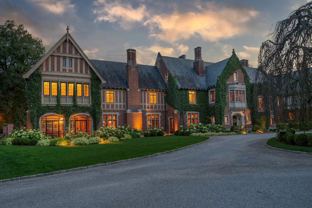 The Home in Connecticut is a luxurious home designed by New York architect William B. Tubby now available for sale. This home located at 544 Oenoke Rdg, New Canaan, Connecticut; offering 12 bedrooms and 16 bathrooms with 25,000 square feet of living spaces.