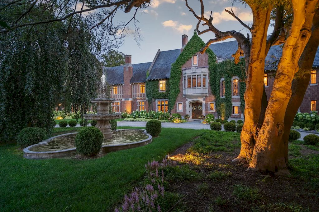 The Home in Connecticut is a luxurious home designed by New York architect William B. Tubby now available for sale. This home located at 544 Oenoke Rdg, New Canaan, Connecticut; offering 12 bedrooms and 16 bathrooms with 25,000 square feet of living spaces.