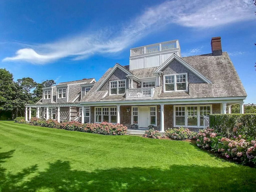 The Home in Massachusetts is a luxurious home concealed by mature and thoughtfully designed gardens now available for sale. This home located at 1 Shawkemo Hills Ln, Nantucket, MA 02554, Massachusetts; offering 06 bedrooms and 09 bathrooms with 8,139 square feet of living spaces.