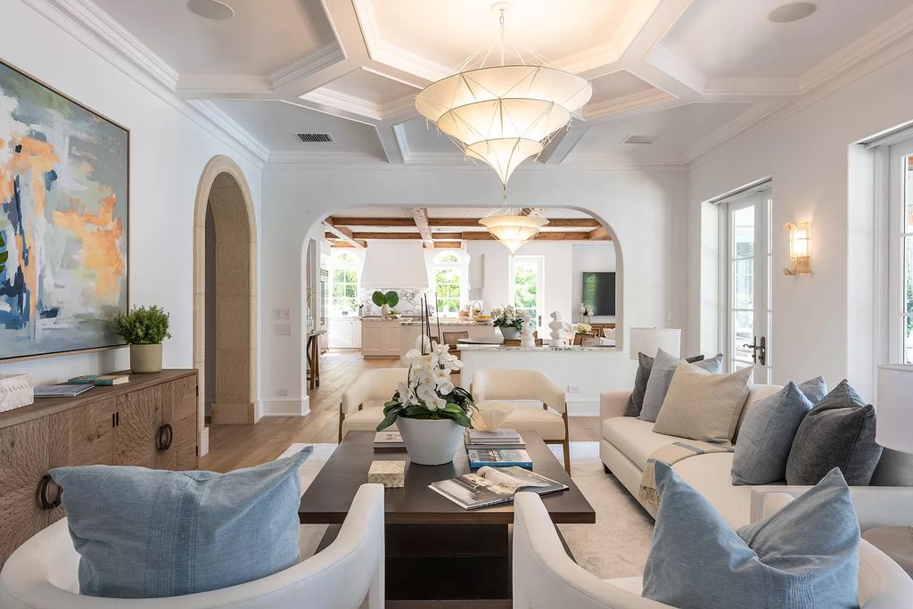 The Villa in Palm Beach is a wonderful Mediterranean Villa with substantial renovations now reaching completion now available for sale. This home located at 1320 N Lake Way, Palm Beach, Florida