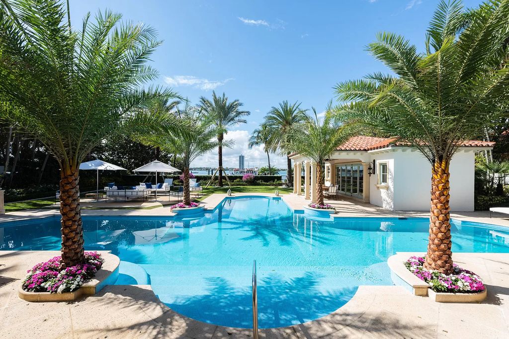 The Villa in Palm Beach is a wonderful Mediterranean Villa with substantial renovations now reaching completion now available for sale. This home located at 1320 N Lake Way, Palm Beach, Florida