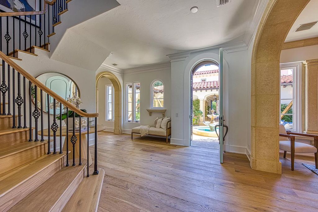 The Villa in Palm Beach is a wonderful Mediterranean Villa with substantial renovations now reaching completion now available for sale. This home located at 1320 N Lake Way, Palm Beach, Florida