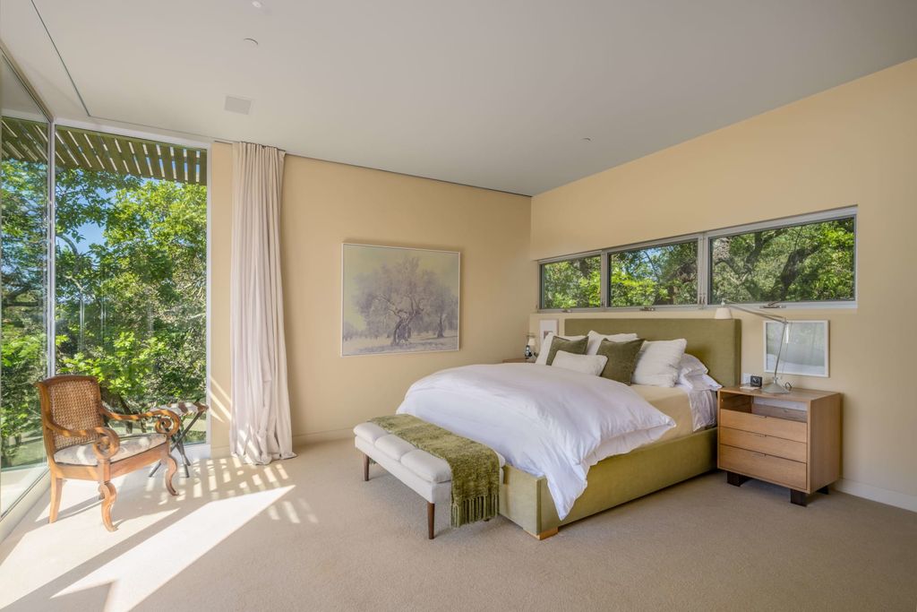 The Home in Sonoma is an architecturally significant estate with vineyard creates a harmonious convergence of nature now available for sale. This house located at 1861 Hale Rd, Sonoma, California