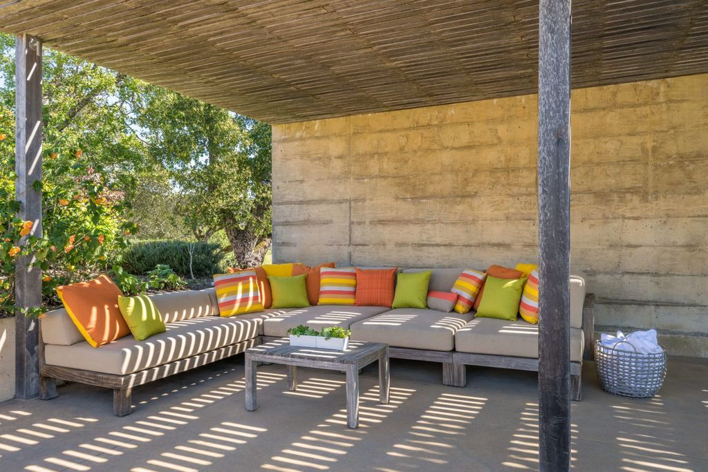 The Home in Sonoma is an architecturally significant estate with vineyard creates a harmonious convergence of nature now available for sale. This house located at 1861 Hale Rd, Sonoma, California