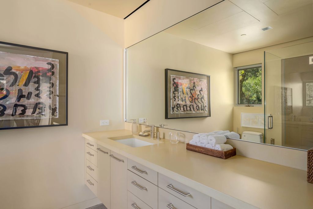 The Home in Sonoma is an architecturally significant estate with vineyard creates a harmonious convergence of nature now available for sale. This house located at 1861 Hale Rd, Sonoma, California