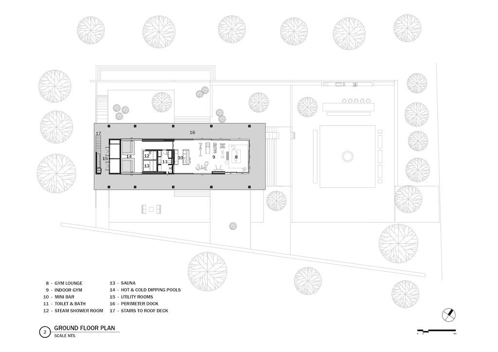 CG Villa Calatagan GymVilla in Philippines by 8x8 Design Studio Co 3