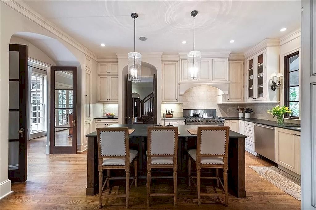 The Home in Georgia is a luxurious home extensively renovated to showcase high ceilings, beautiful hardwoods, gracious rooms and so much more appeal now available for sale. This home located at 2943 Habersham Rd NW, Atlanta, Georgia; offering 05 bedrooms and 06 bathrooms with 7,613 square feet of living spaces.