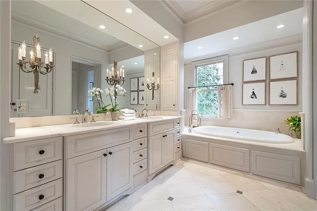 The Home in Georgia is a luxurious home extensively renovated to showcase high ceilings, beautiful hardwoods, gracious rooms and so much more appeal now available for sale. This home located at 2943 Habersham Rd NW, Atlanta, Georgia; offering 05 bedrooms and 06 bathrooms with 7,613 square feet of living spaces.