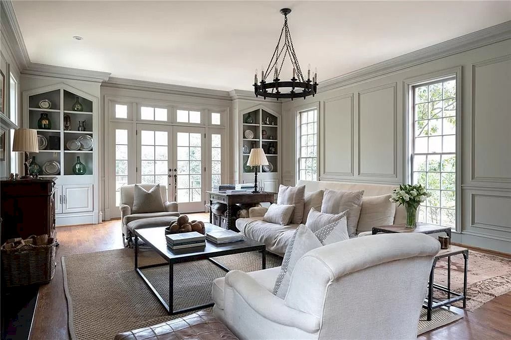 The Home in Georgia is a luxurious home extensively renovated to showcase high ceilings, beautiful hardwoods, gracious rooms and so much more appeal now available for sale. This home located at 2943 Habersham Rd NW, Atlanta, Georgia; offering 05 bedrooms and 06 bathrooms with 7,613 square feet of living spaces.