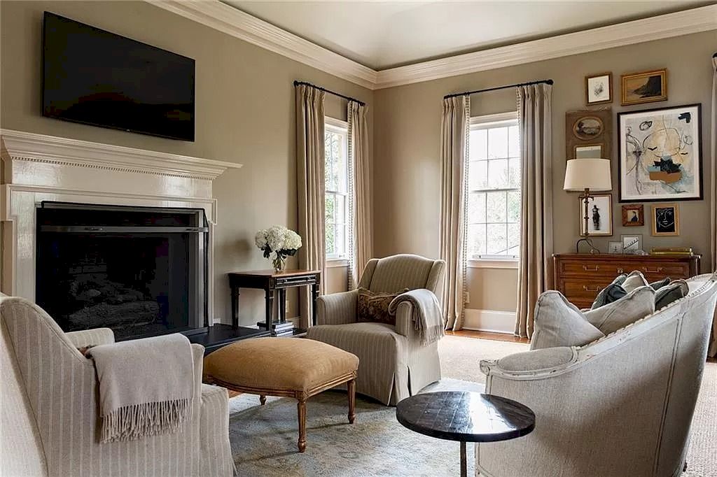 The Home in Georgia is a luxurious home extensively renovated to showcase high ceilings, beautiful hardwoods, gracious rooms and so much more appeal now available for sale. This home located at 2943 Habersham Rd NW, Atlanta, Georgia; offering 05 bedrooms and 06 bathrooms with 7,613 square feet of living spaces.