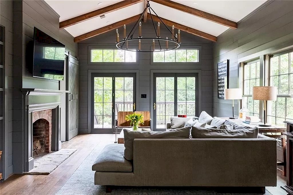 The Home in Georgia is a luxurious home extensively renovated to showcase high ceilings, beautiful hardwoods, gracious rooms and so much more appeal now available for sale. This home located at 2943 Habersham Rd NW, Atlanta, Georgia; offering 05 bedrooms and 06 bathrooms with 7,613 square feet of living spaces.