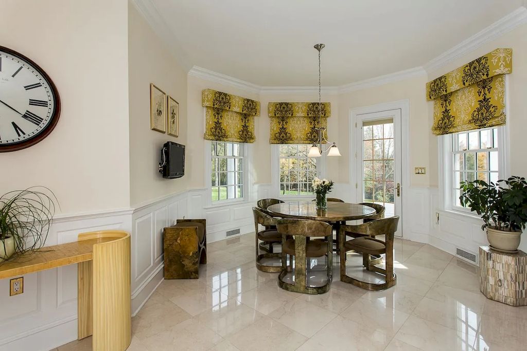 The Home in New Jersey is a thoughtfully crafted, luxurious home providing ultimate spaces for seamless living and entertaining now available for sale.
