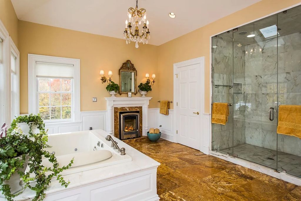 The Home in New Jersey is a thoughtfully crafted, luxurious home providing ultimate spaces for seamless living and entertaining now available for sale.