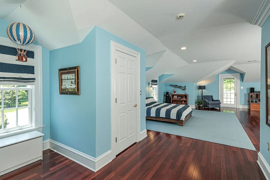 The Home in New Jersey is a thoughtfully crafted, luxurious home providing ultimate spaces for seamless living and entertaining now available for sale.