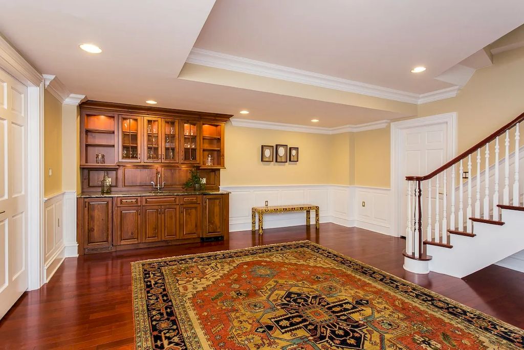 The Home in New Jersey is a thoughtfully crafted, luxurious home providing ultimate spaces for seamless living and entertaining now available for sale.