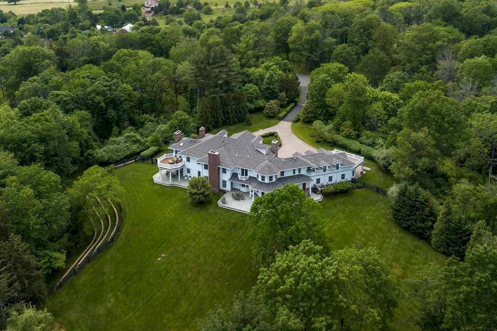 The Home in New Jersey is a thoughtfully crafted, luxurious home providing ultimate spaces for seamless living and entertaining now available for sale.