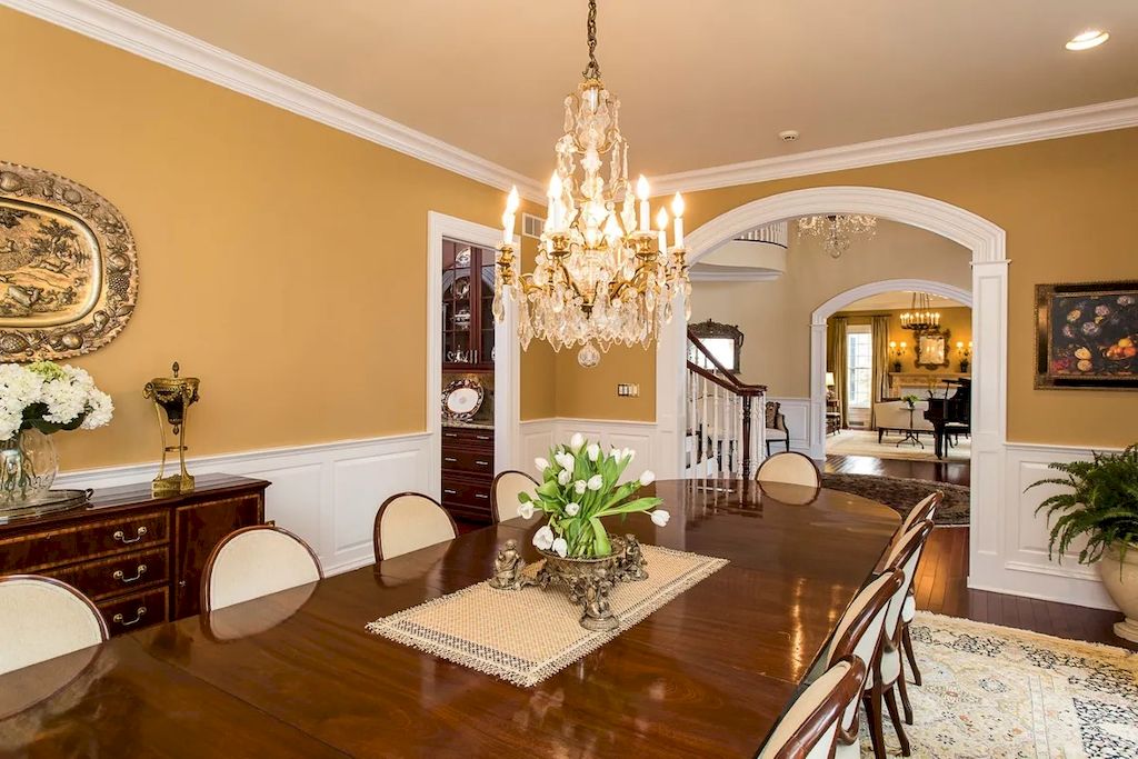 The Home in New Jersey is a thoughtfully crafted, luxurious home providing ultimate spaces for seamless living and entertaining now available for sale.