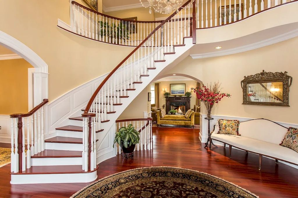 The Home in New Jersey is a thoughtfully crafted, luxurious home providing ultimate spaces for seamless living and entertaining now available for sale.