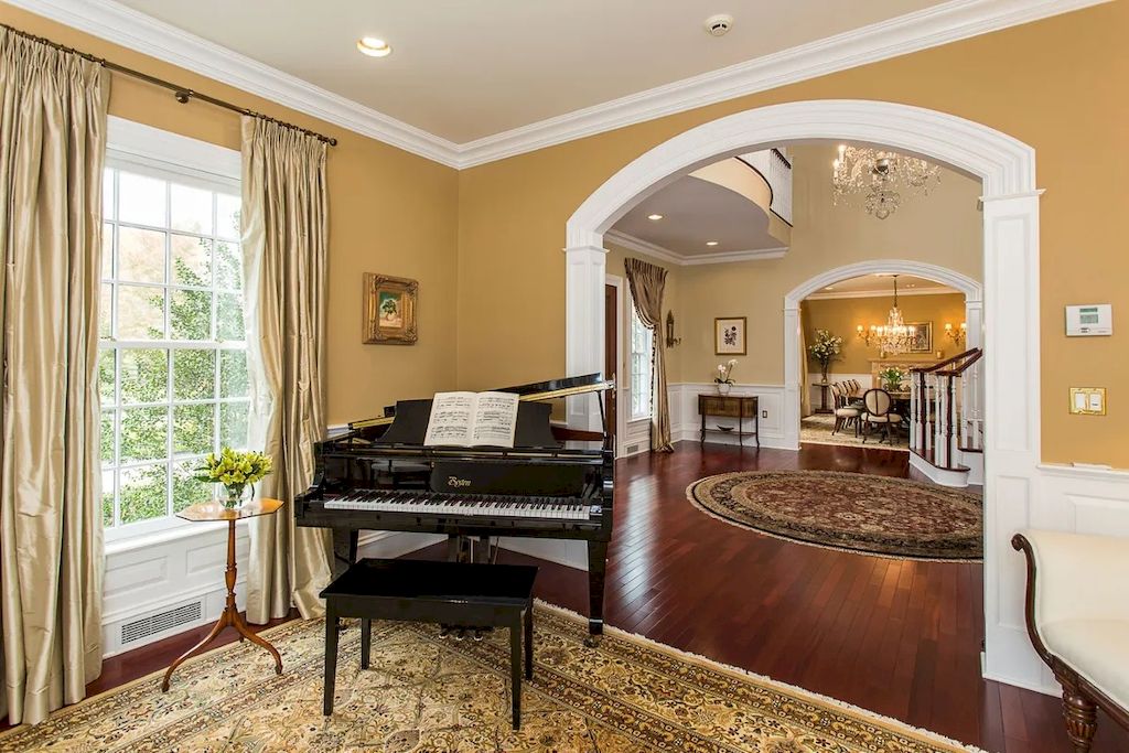 The Home in New Jersey is a thoughtfully crafted, luxurious home providing ultimate spaces for seamless living and entertaining now available for sale.