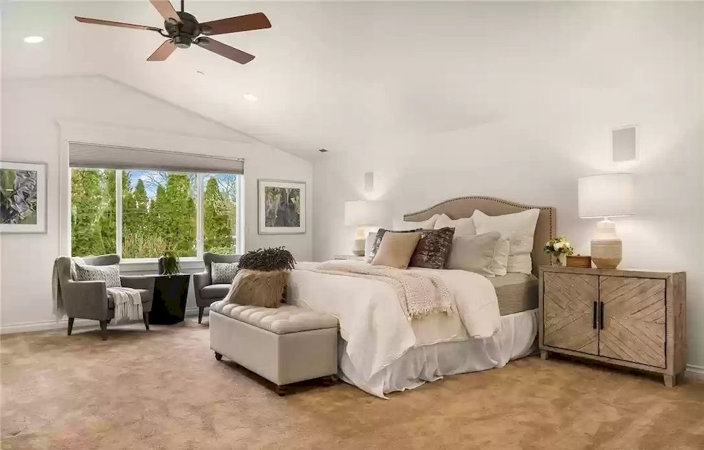 The House in Clyde Hill is a warm, inviting and gracious home now available for sale. This home located at 2260 95th Ave NE, Clyde Hill, Washington