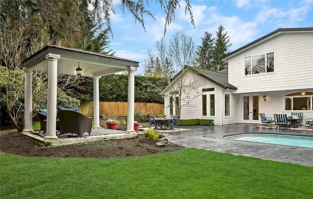 The House in Clyde Hill is a warm, inviting and gracious home now available for sale. This home located at 2260 95th Ave NE, Clyde Hill, Washington