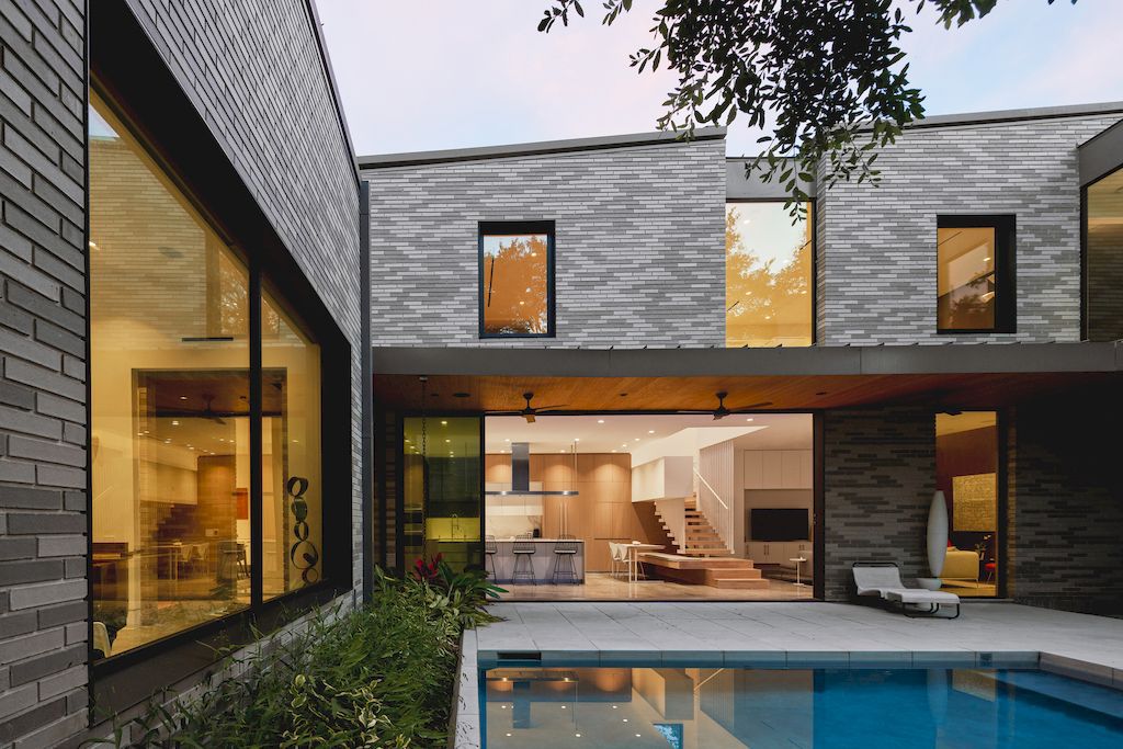 Greenbriar Residence Elegant series of stones by CONTENT Architecture 9
