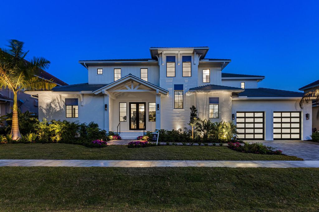 The Home in Marco Island is a perfect sanctuary features exquisite and high end interior finishes throughout now available for sale. This house located at 617 Crescent St, Marco Island, Florida