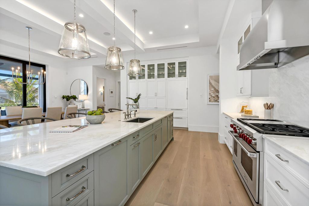The Home in Marco Island is a perfect sanctuary features exquisite and high end interior finishes throughout now available for sale. This house located at 617 Crescent St, Marco Island, Florida