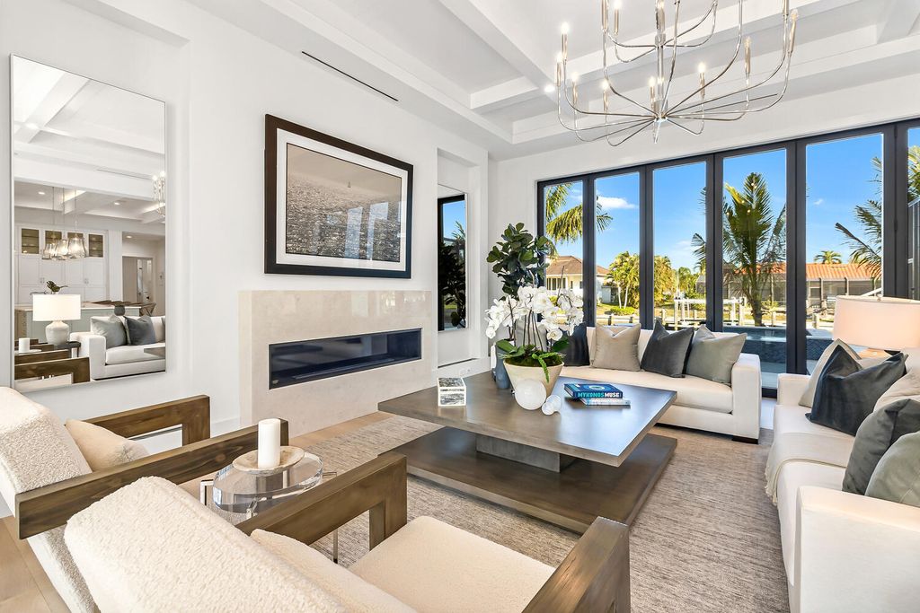 The Home in Marco Island is a perfect sanctuary features exquisite and high end interior finishes throughout now available for sale. This house located at 617 Crescent St, Marco Island, Florida