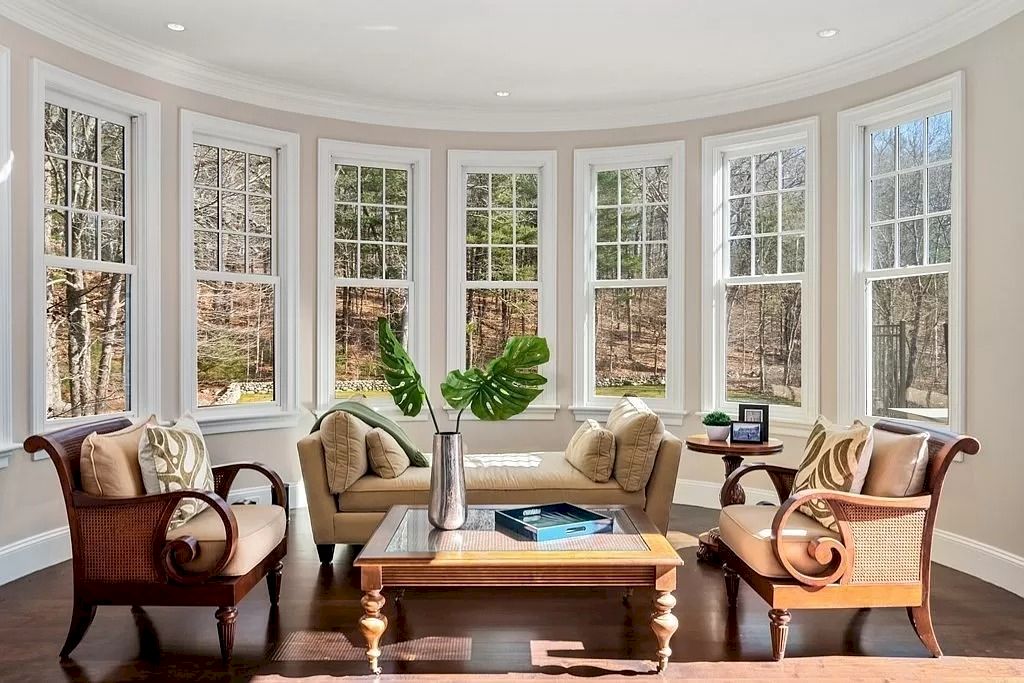 The Home in Massachusetts is a luxurious home recently renovated with the highest level of construction now available for sale. This home located at 60 Buckskin Dr, Weston, Massachusetts; offering 05 bedrooms and 07 bathrooms with 8,470 square feet of living spaces. 