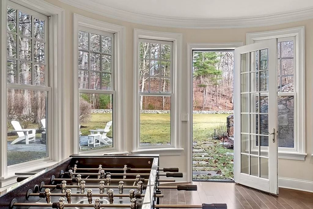 The Home in Massachusetts is a luxurious home recently renovated with the highest level of construction now available for sale. This home located at 60 Buckskin Dr, Weston, Massachusetts; offering 05 bedrooms and 07 bathrooms with 8,470 square feet of living spaces. 