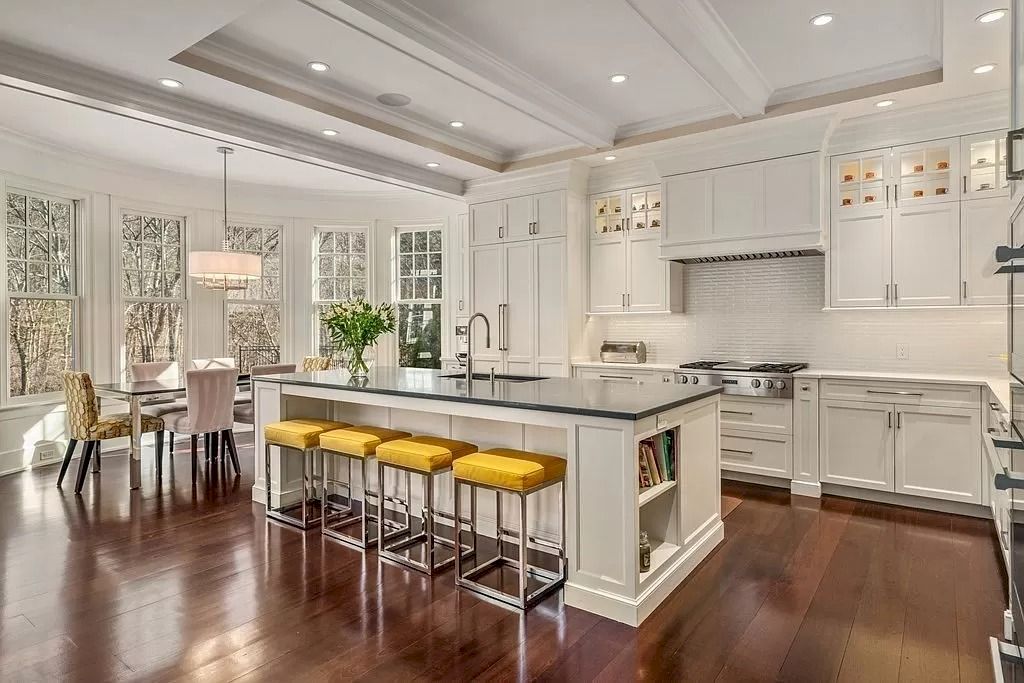 The Home in Massachusetts is a luxurious home recently renovated with the highest level of construction now available for sale. This home located at 60 Buckskin Dr, Weston, Massachusetts; offering 05 bedrooms and 07 bathrooms with 8,470 square feet of living spaces. 