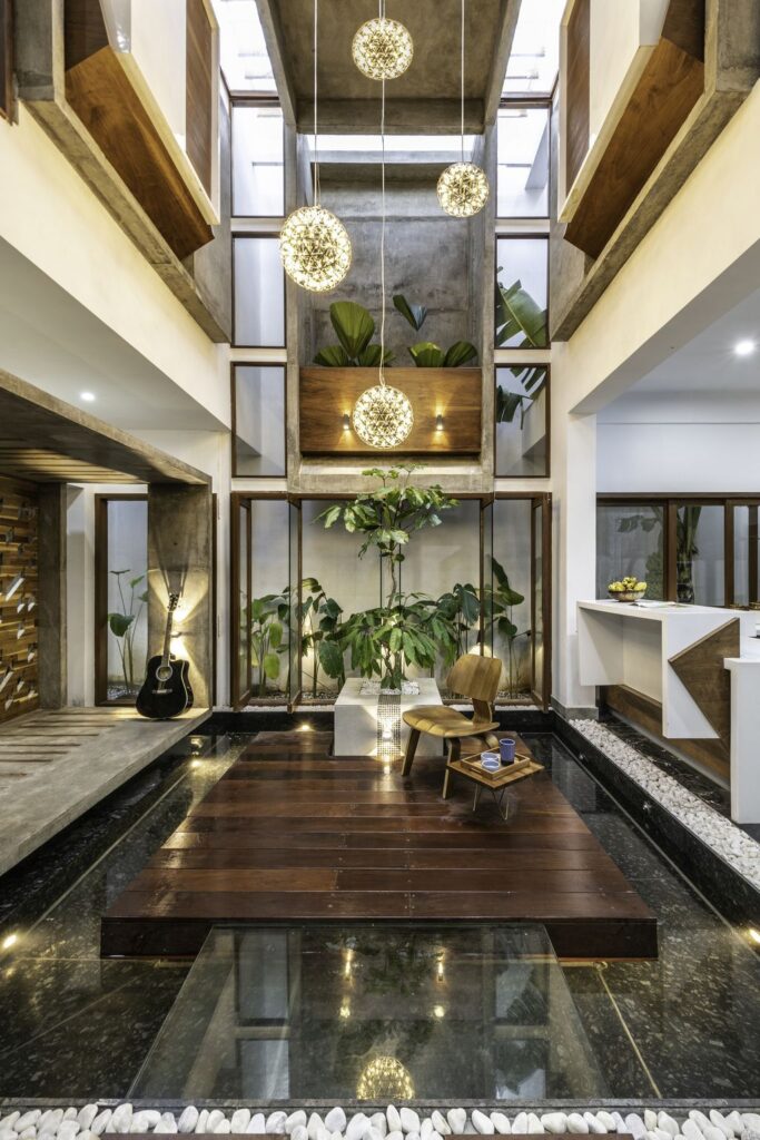 Le Tranquil House, Minimalism in a tropical setting by Studio WhiteScape