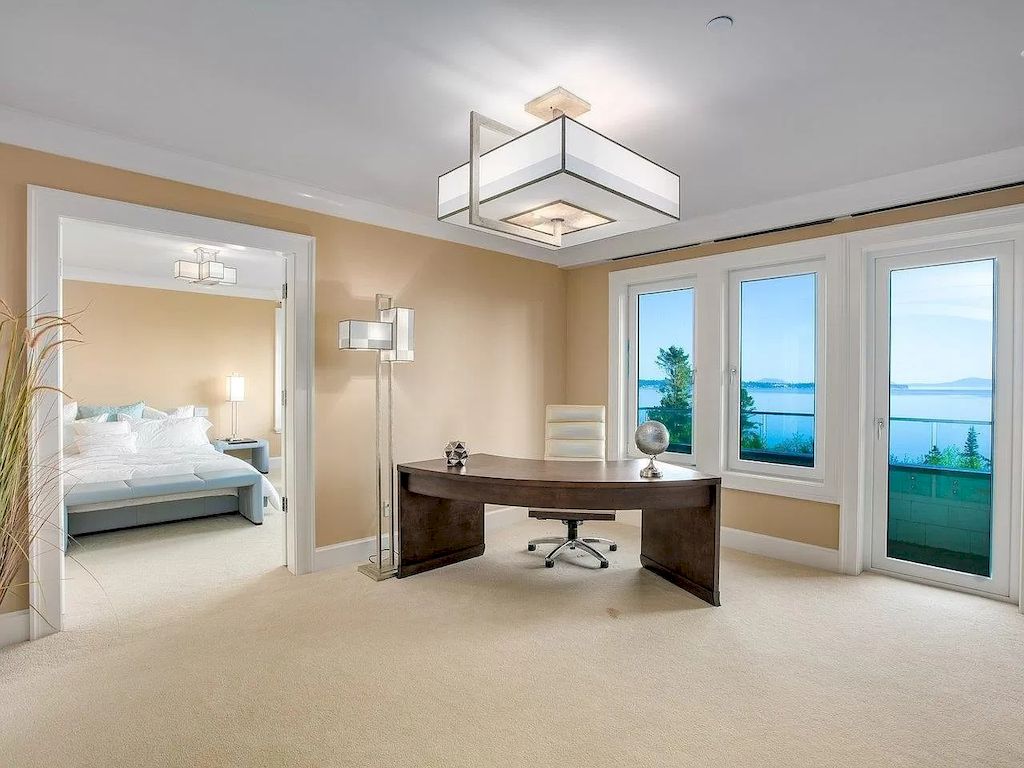 The House in White Rock is designed by renowned architect Bill Daniels  with exceptional quality & the finest workmanship, now available for sale. This home located at 13720 Marine Dr, White Rock, BC V4B 1A4, Canada