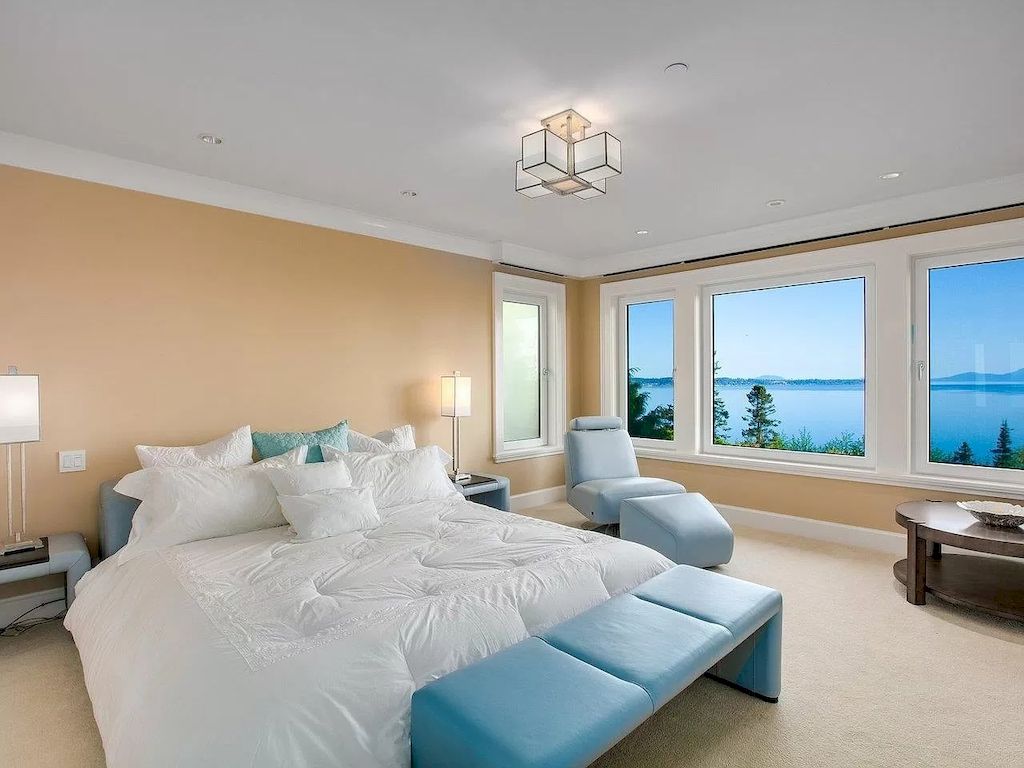 The House in White Rock is designed by renowned architect Bill Daniels  with exceptional quality & the finest workmanship, now available for sale. This home located at 13720 Marine Dr, White Rock, BC V4B 1A4, Canada