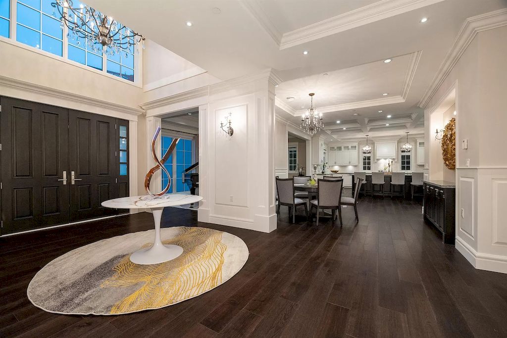 The Mansion in West Vancouver is a gorgeous custom built luxury home with exquisitely finished with high-end quality & details, now available for sale