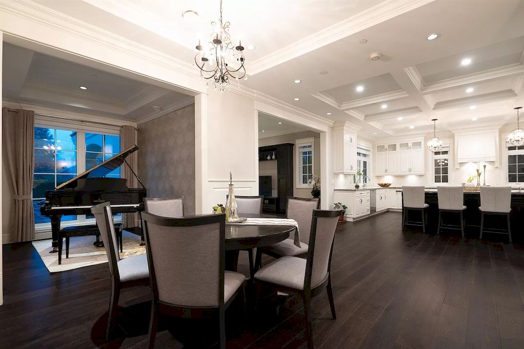 The Mansion in West Vancouver is a gorgeous custom built luxury home with exquisitely finished with high-end quality & details, now available for sale