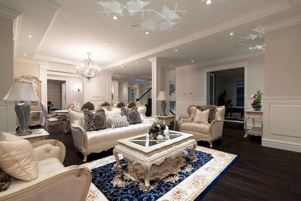 The Mansion in West Vancouver is a gorgeous custom built luxury home with exquisitely finished with high-end quality & details, now available for sale