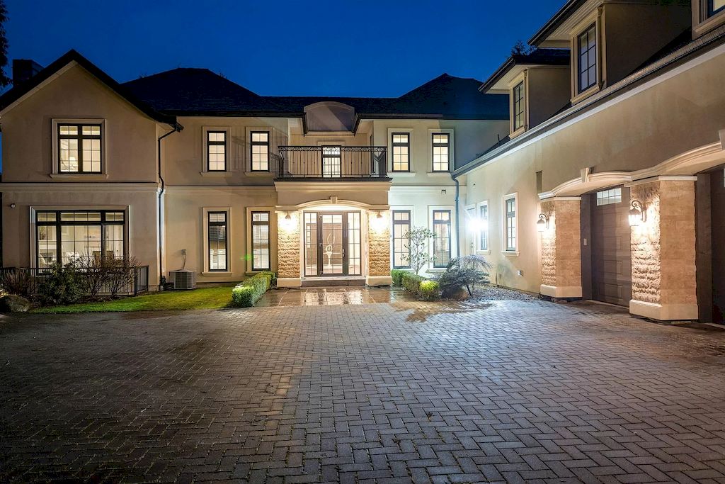 The Mansion in West Vancouver is a gorgeous custom built luxury home with exquisitely finished with high-end quality & details, now available for sale