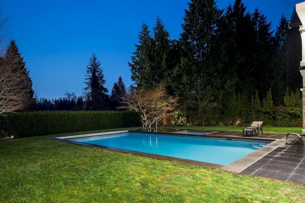 The Mansion in West Vancouver is a gorgeous custom built luxury home with exquisitely finished with high-end quality & details, now available for sale